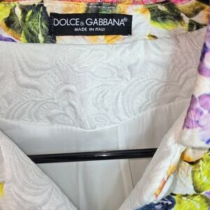 Dolce & Gabbana Floral Patterned Jacket